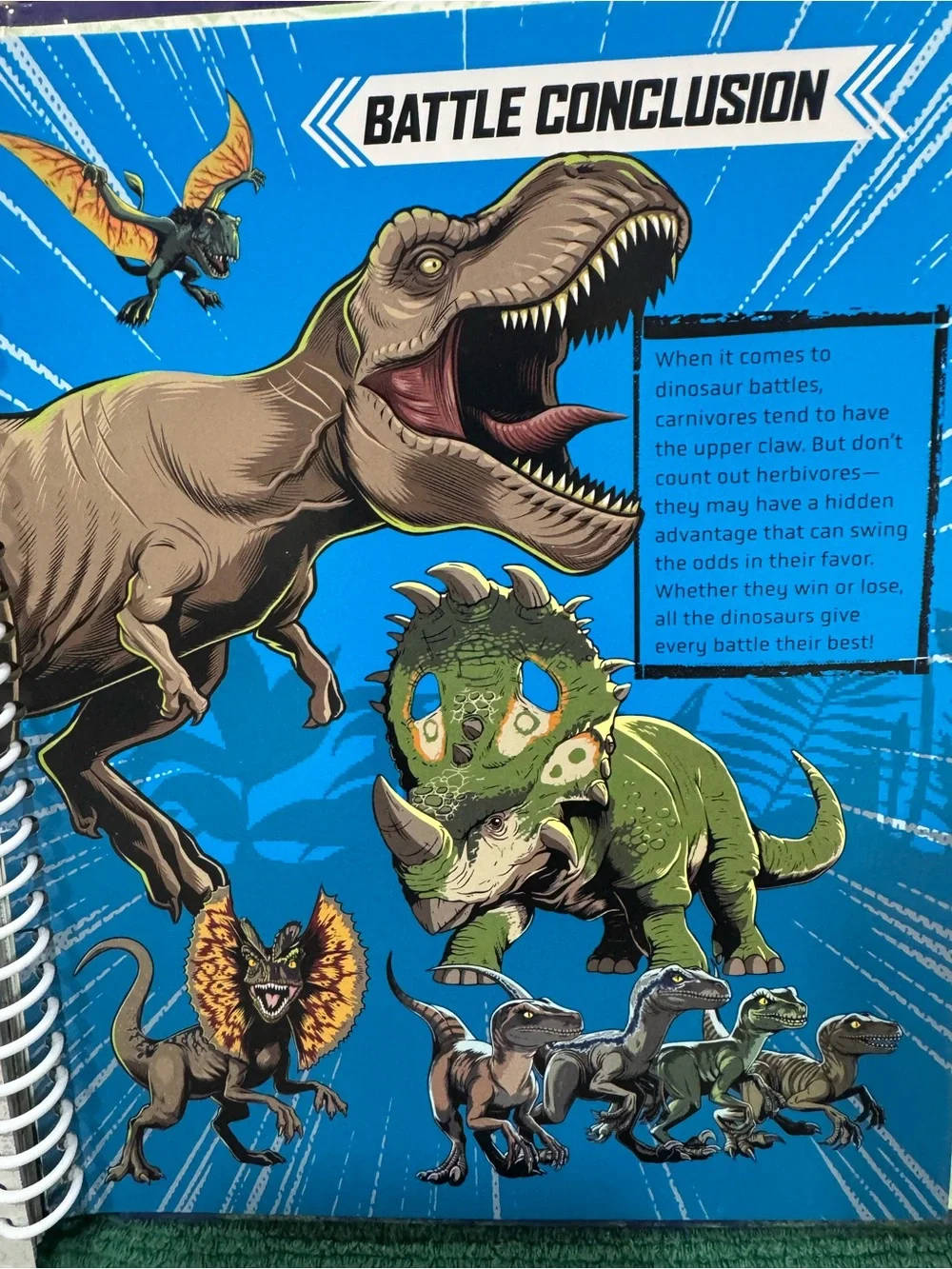 Jurassic World: Dinosaur Rivals! by Marilyn Easton (2022, Novelty Book) (CL-2)